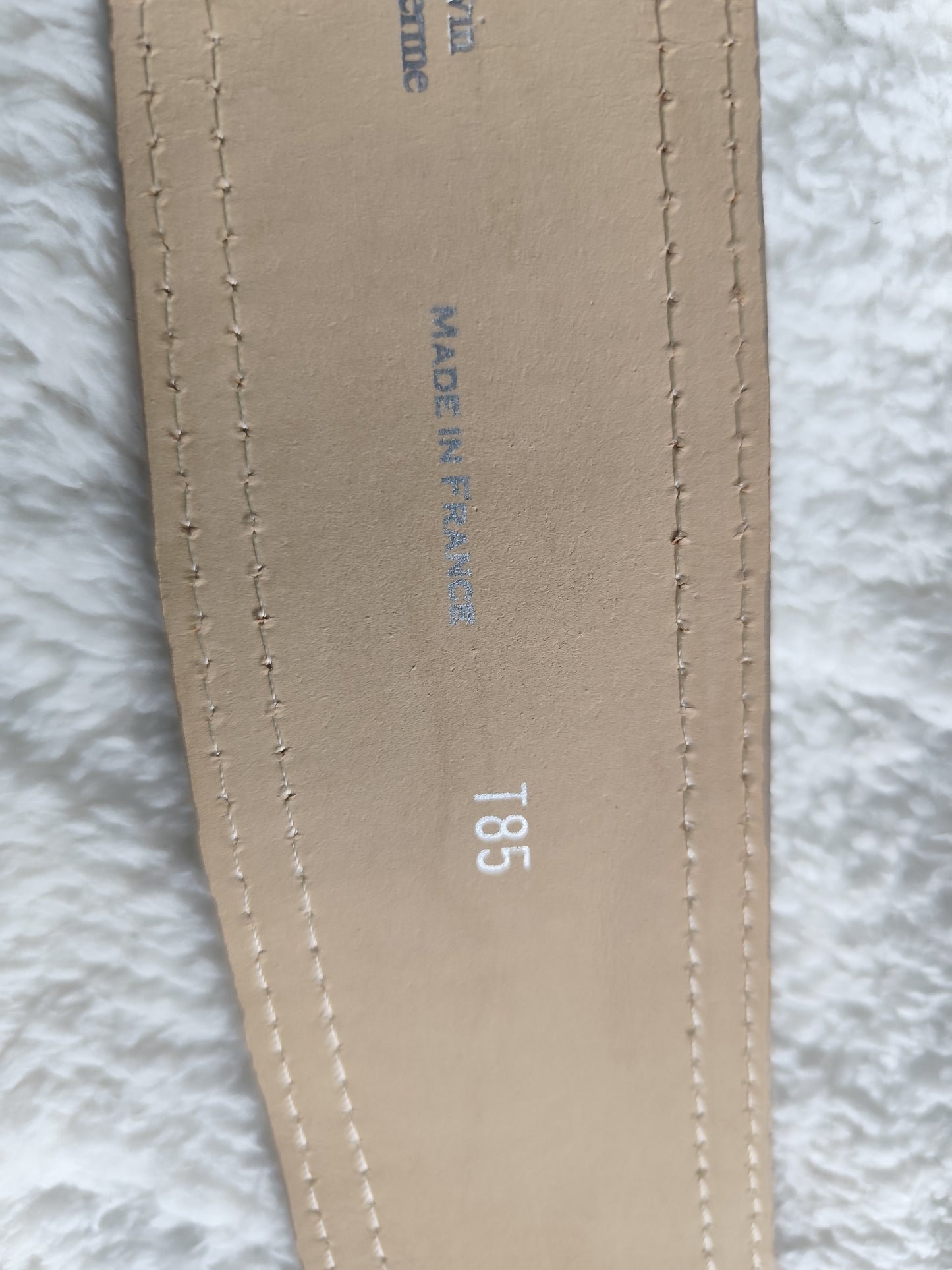 Ceinture large  effet python – Gérard Darel – Made in France –  85 cm