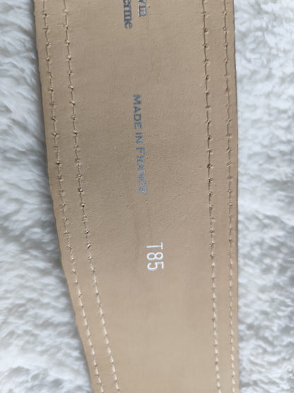 Ceinture large  effet python – Gérard Darel – Made in France –  85 cm