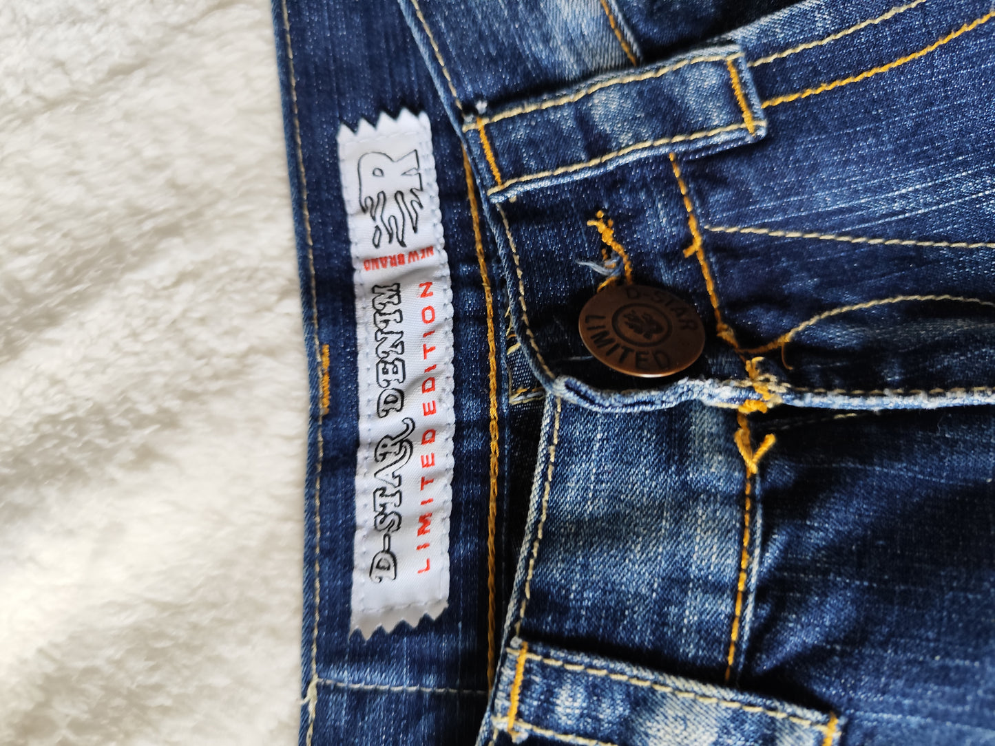 👖 Jean baggy vintage old school femme – D-Star – Taille 40