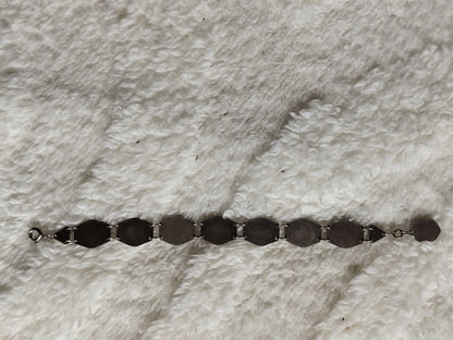 Bracelet Médaillons Armoiries de Blois Argenté Vintage – Héritage & élégance