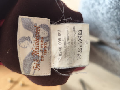 Blazer structuré vintage Bordeaux - Ici et Maintenant -  Taille 38