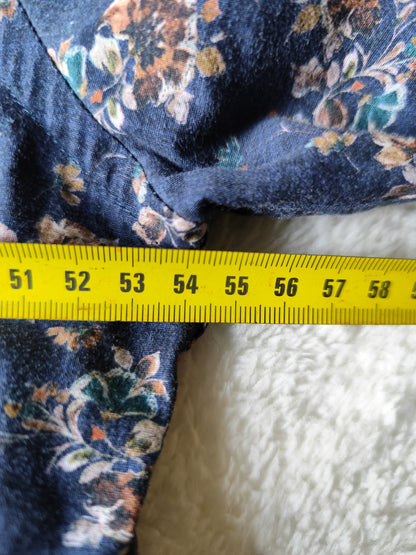 Chemise Izac Limited Edition – bleu marine à fleurs – T. L