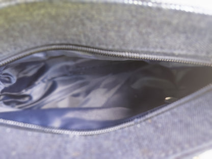 👜 Sac baguette en jean brodé – style Y2K