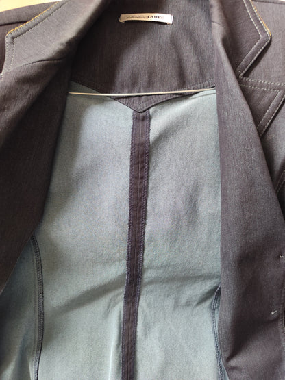 Blazer en denim noir – Christine Laure – T. 40