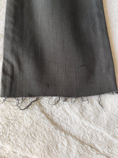 Jean bootcut kaki - bas effilochés - Carlakops Paris - Taille 34/36