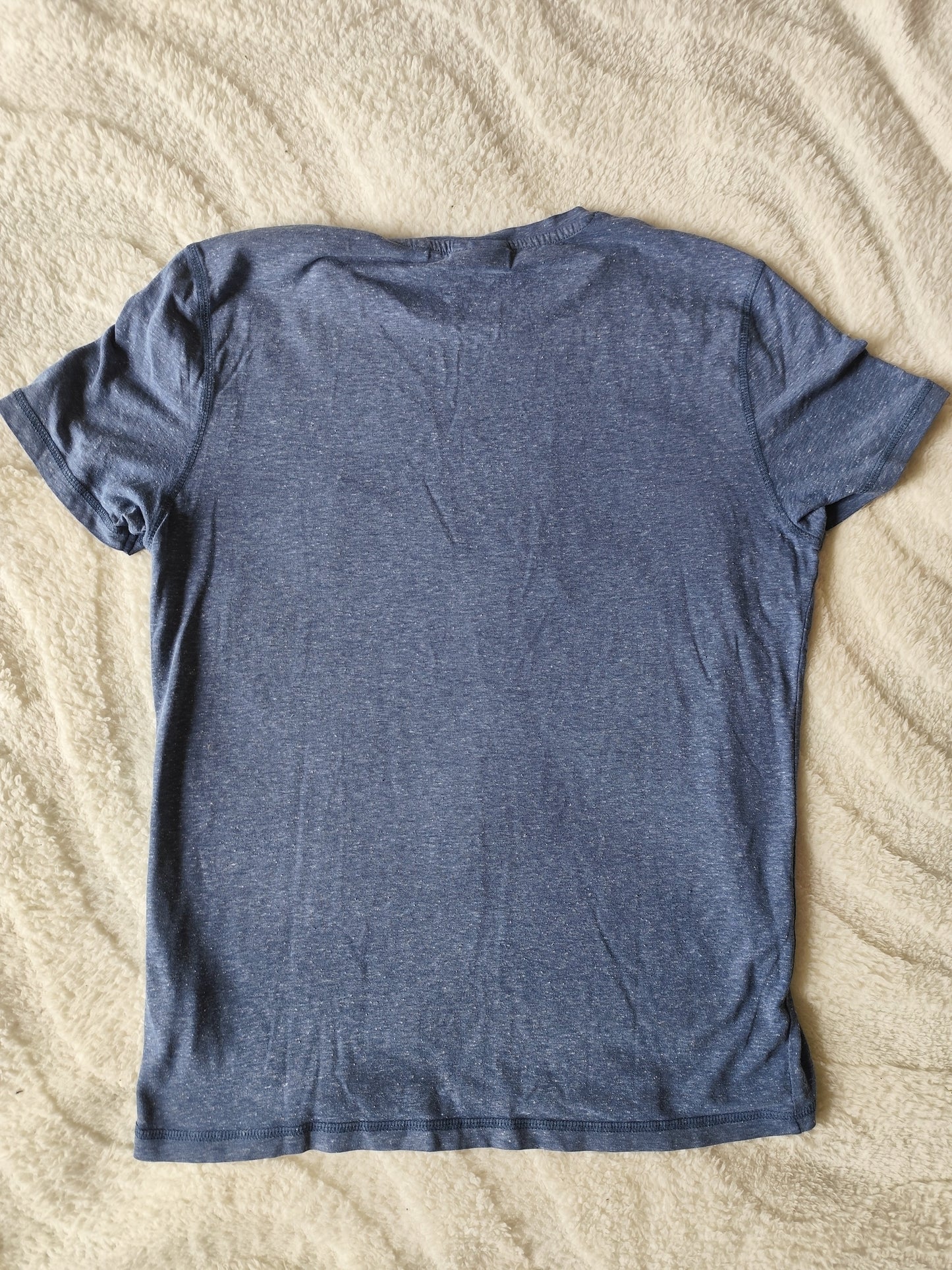 T-shirt bleu effet jean Kaporal - Taille M