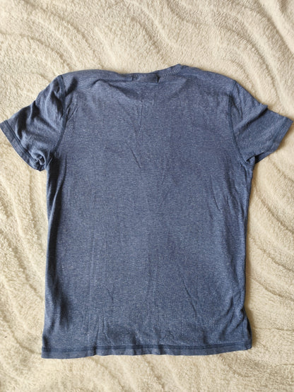 T-shirt bleu effet jean Kaporal - Taille M