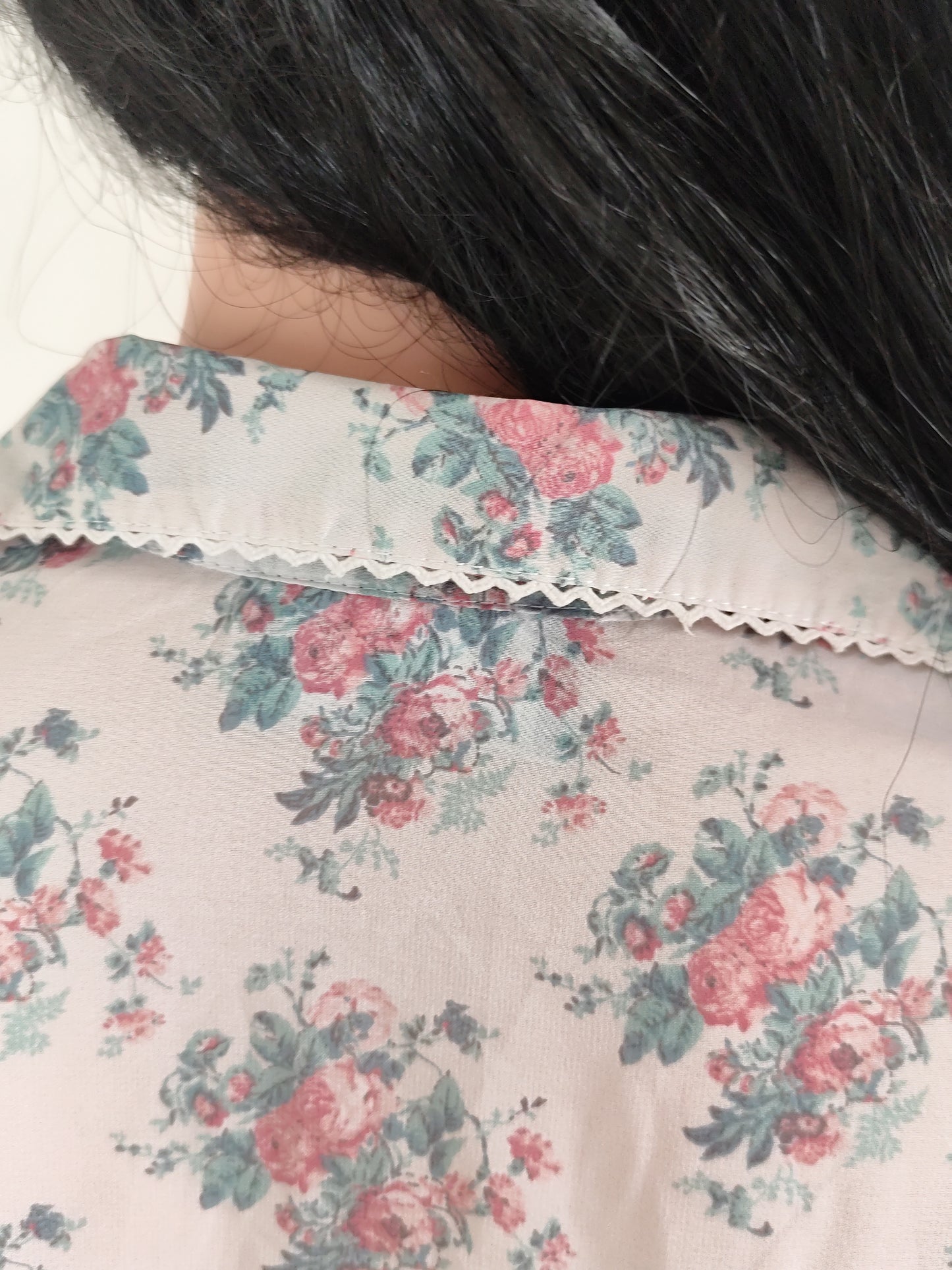 👚 Chemisier fluide à fleurs 1-2-3 – Taille 40/42 🌸