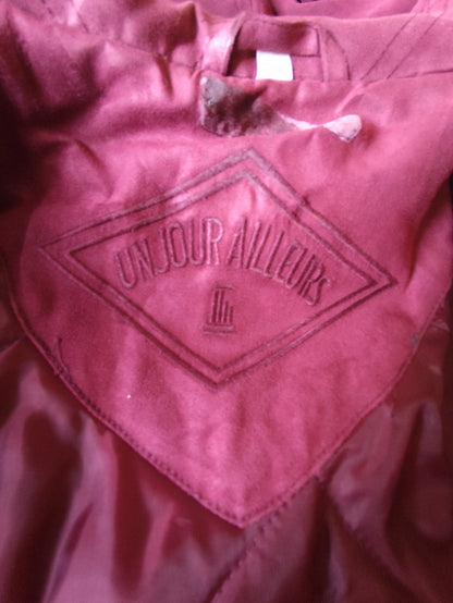 Parka bordeaux Un Jour Ailleurs – Taille 44