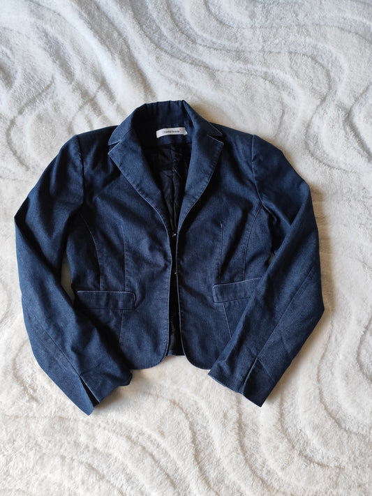 Veste cintrée bleu nuit – Chantal Rosner – T. 38/40