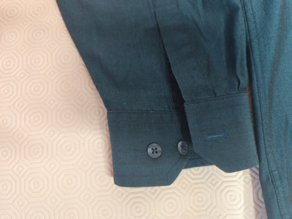 👔 Chemise Homme habillée verte – Taille XL 👔