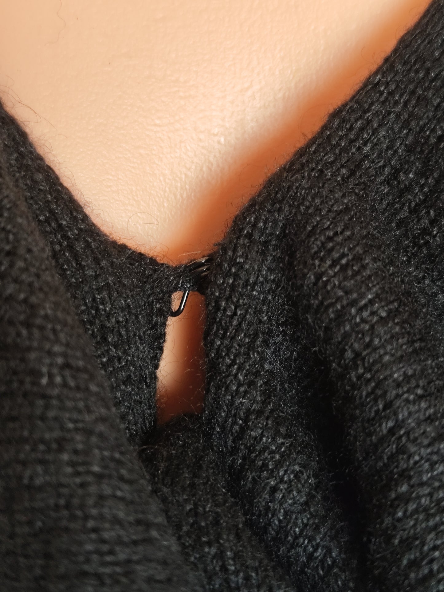 Pull léger cachemire et soie  Ralph Lauren à volants - Taille 36/38