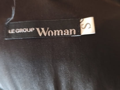 Robe noire satinée – Le Group Woman – Taille 36/38