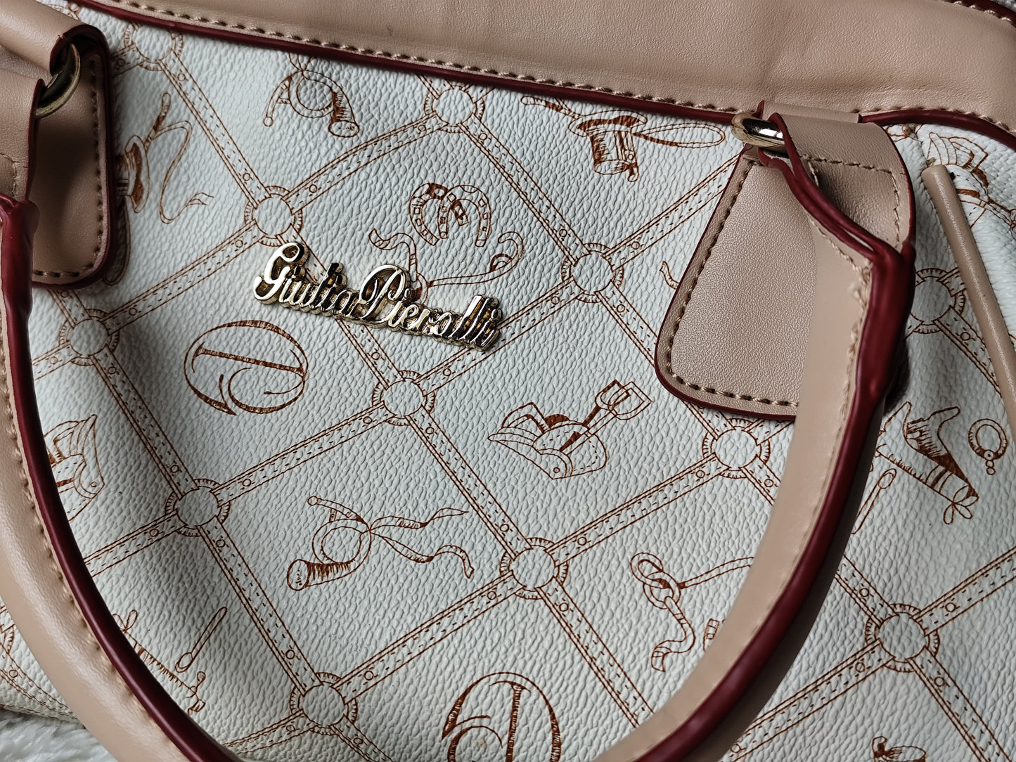 👜 Sac à Main Baguette Giulia Pieralli – Thème Équestre – Design Élégant