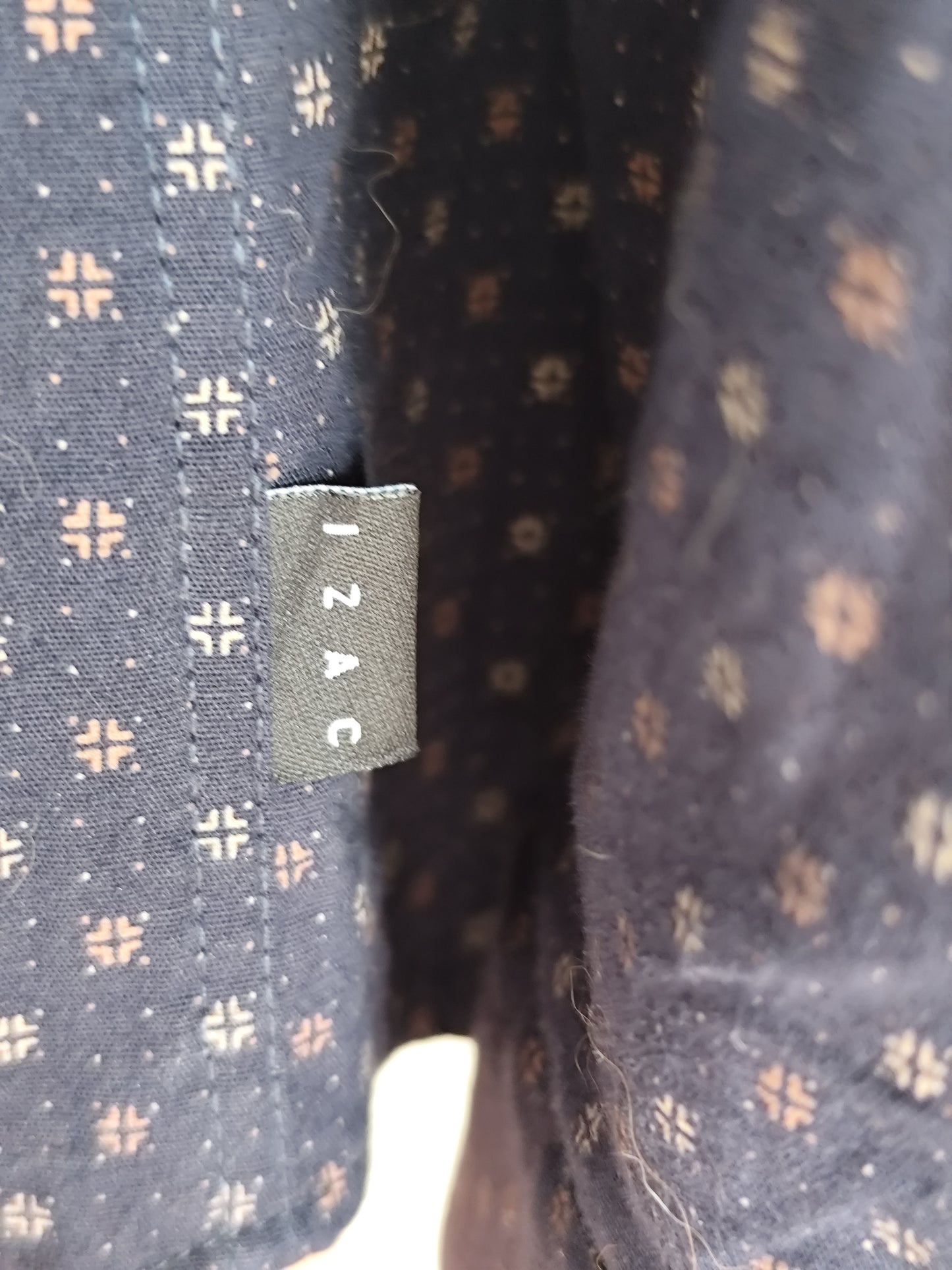 Chemise IZAC homme slim fit stretch – T. 43/44 (XL)