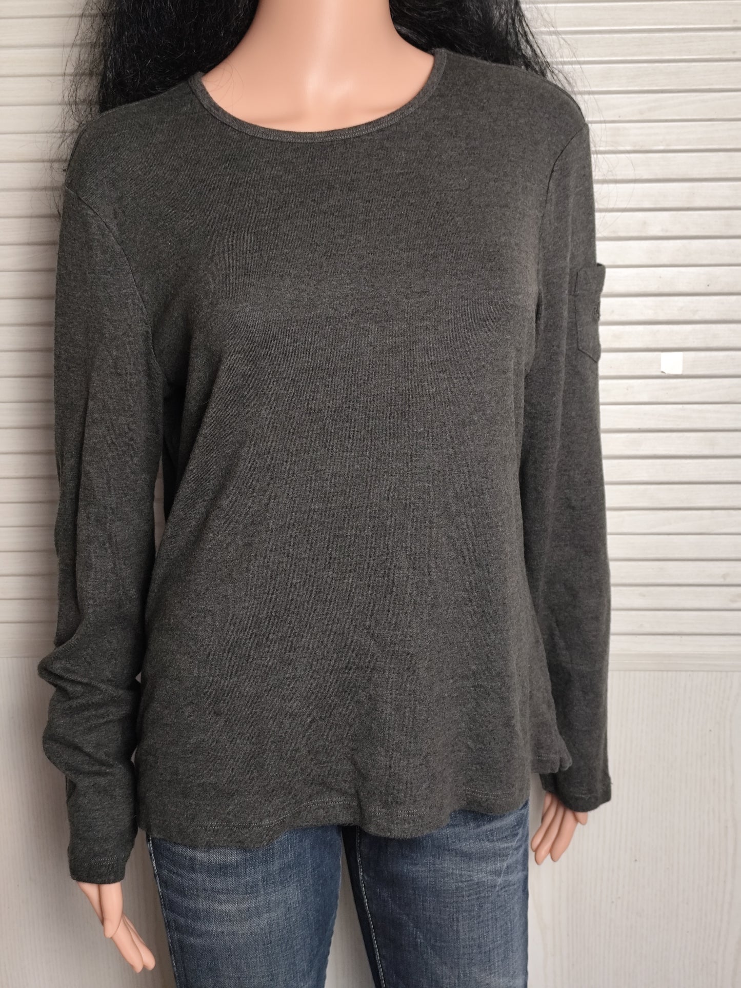 T shirt à manches longues - Ralph Lauren gris foncé - Taille XL