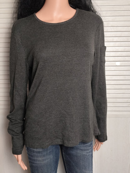 T shirt à manches longues - Ralph Lauren gris foncé - Taille XL