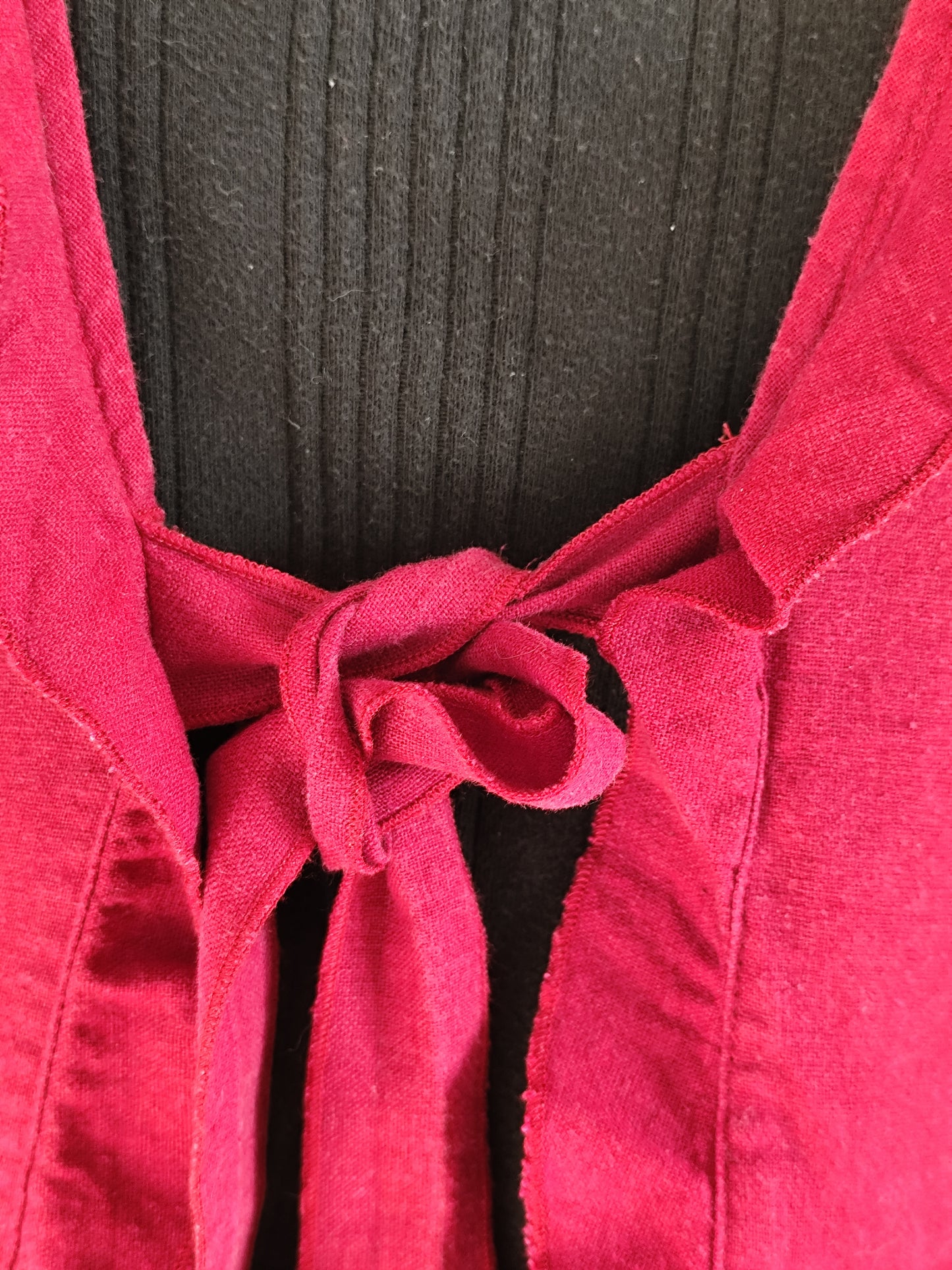 Veste Rouge en Lin Mélangé – Élégance Décontractée - Taille 40/42