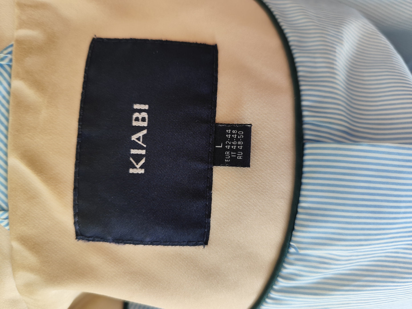 Trench beige doublé Kiabi – Taille  42/44