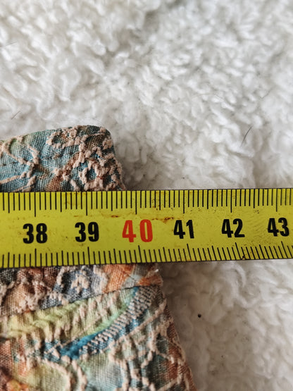 Jupe droite Amalfi – Multicolore texturée – Taille 40/42