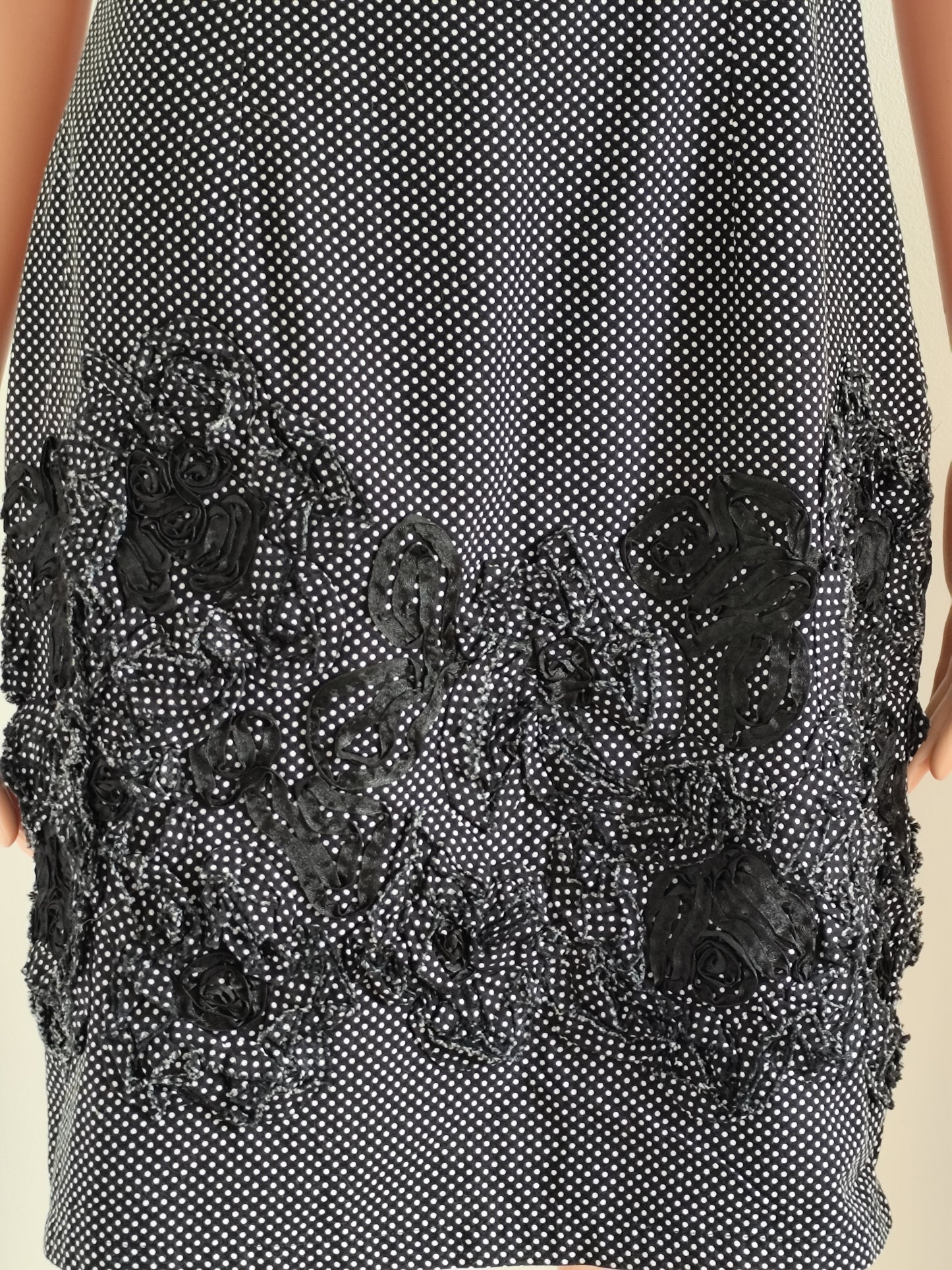 Robe noire brodée – Bréal – Taille 38