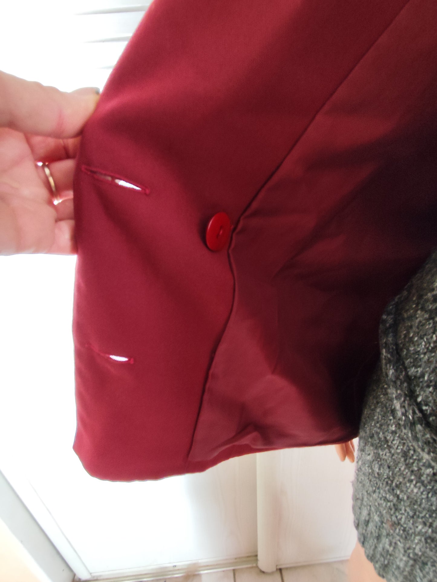 Veste blazer bordeaux oversize Pimkie Taille 38/40