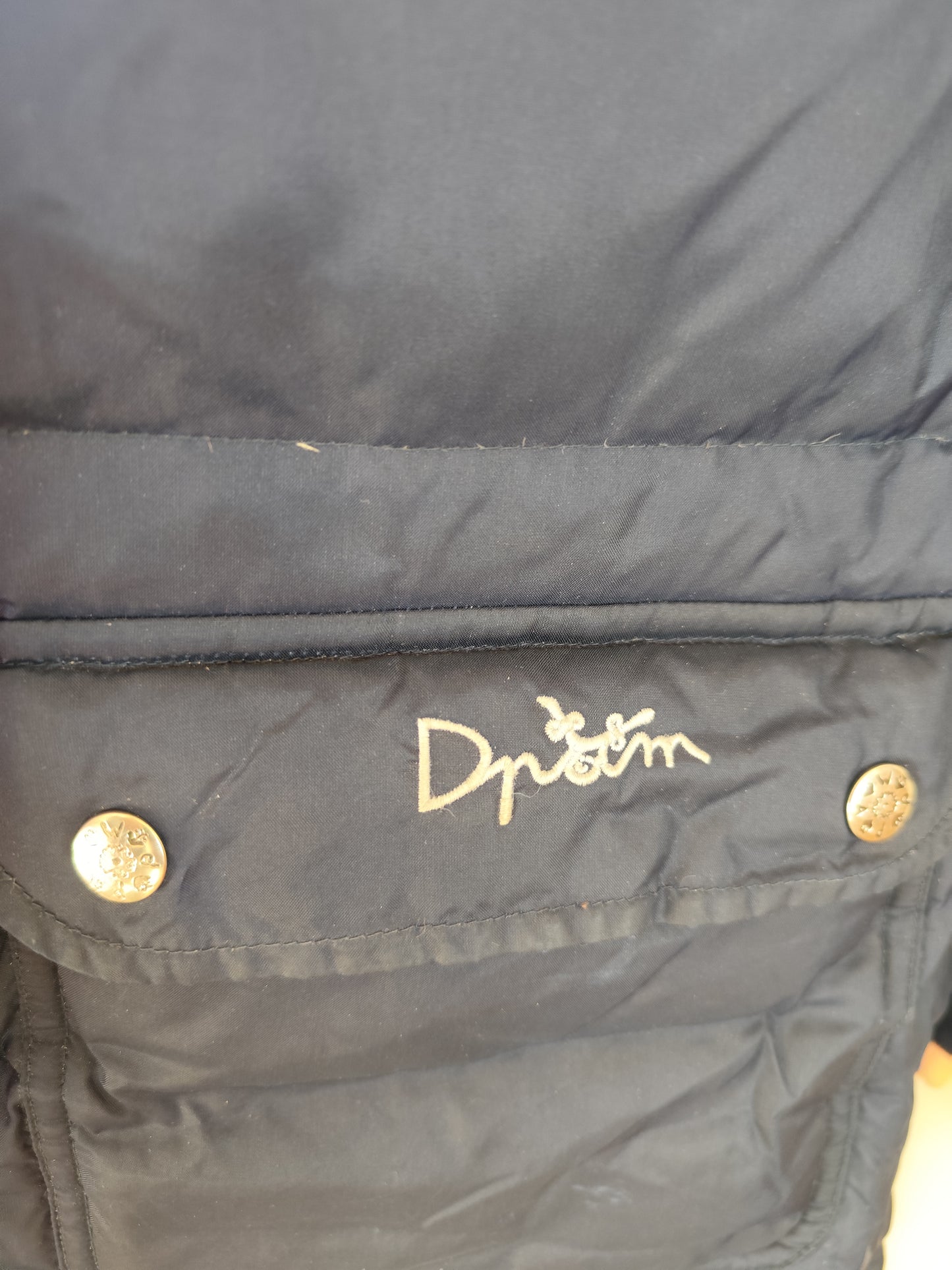 Doudoune longue bleu marine – Du Pareil Au Même - Taille 36/38