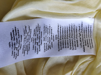 Jupe courte jaune pastel – Cache Cache – T. 36