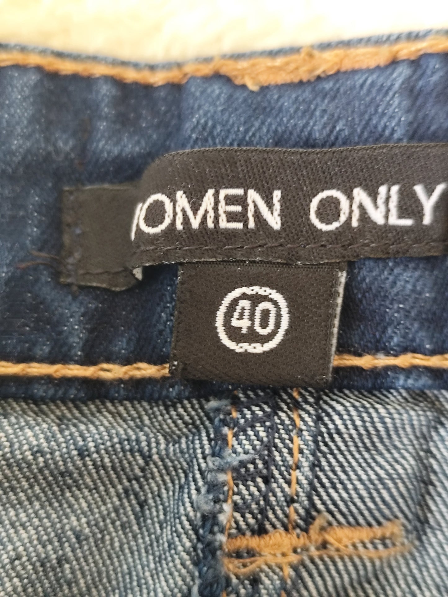 Jupe en jean- coupe droite - Women Only – Taille 40