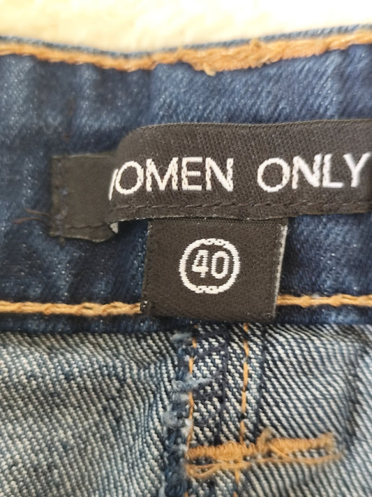 Jupe en jean- coupe droite - Women Only – Taille 40