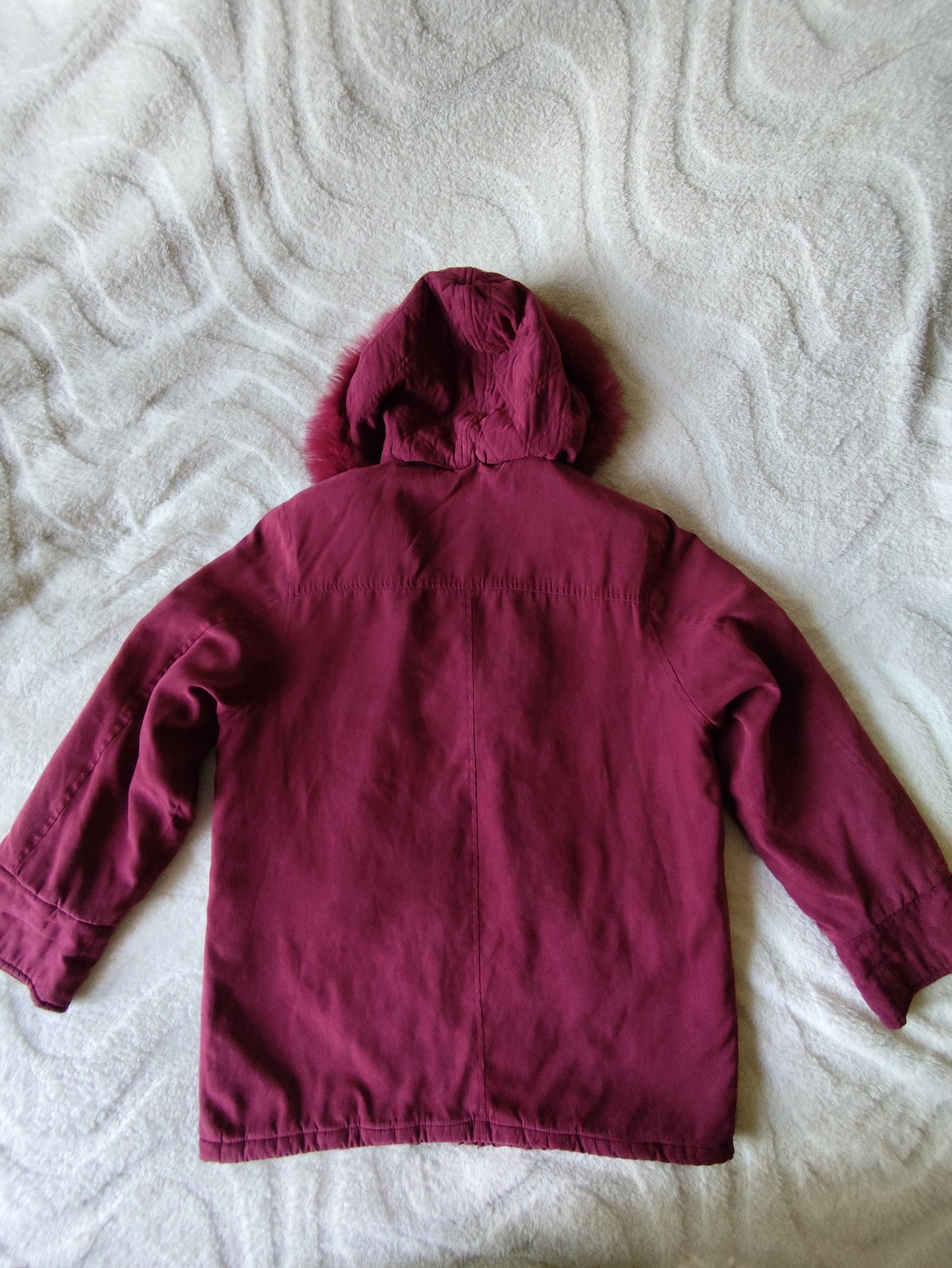 Parka bordeaux Un Jour Ailleurs – Taille 44