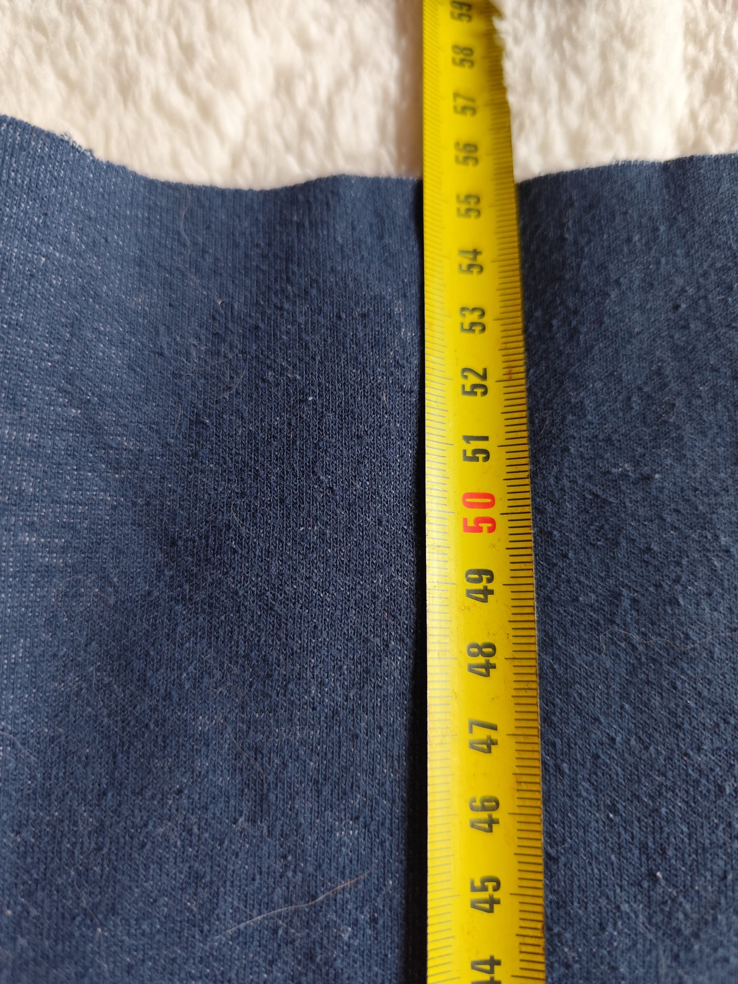 Sweat fin oversize Creeks – Bleu – Taille S