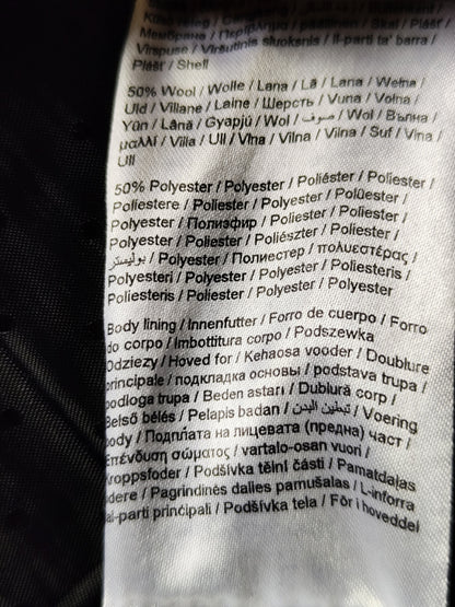 Manteau noir doublé marque Vila – Taille 42