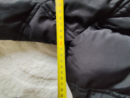 Doudoune courte Kookaï noire et bordeaux – Taille 34