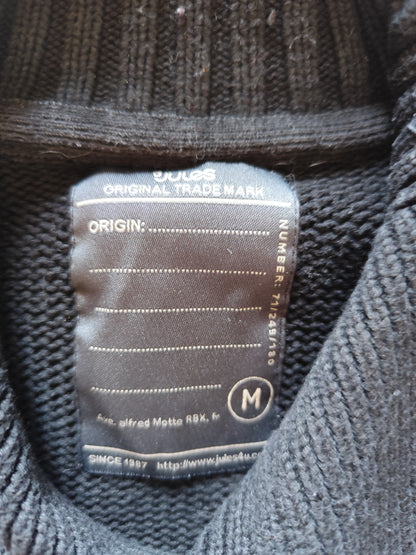 Pull col montant noir Jules – Taille M