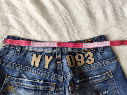 👖 Jean baggy vintage old school femme – D-Star – Taille 40