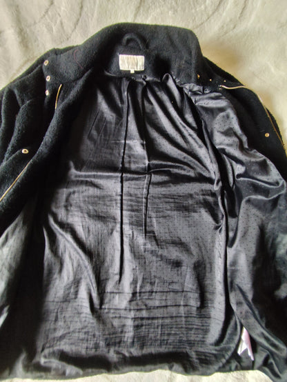 Manteau noir doublé marque Vila – Taille 42