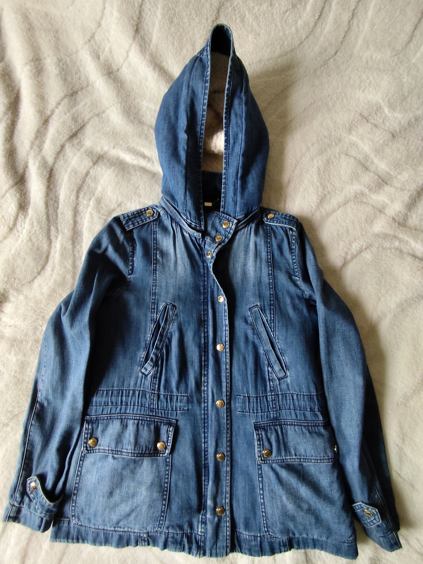 Veste en jean Juicy Couture modulable été/hiver – Taille 36