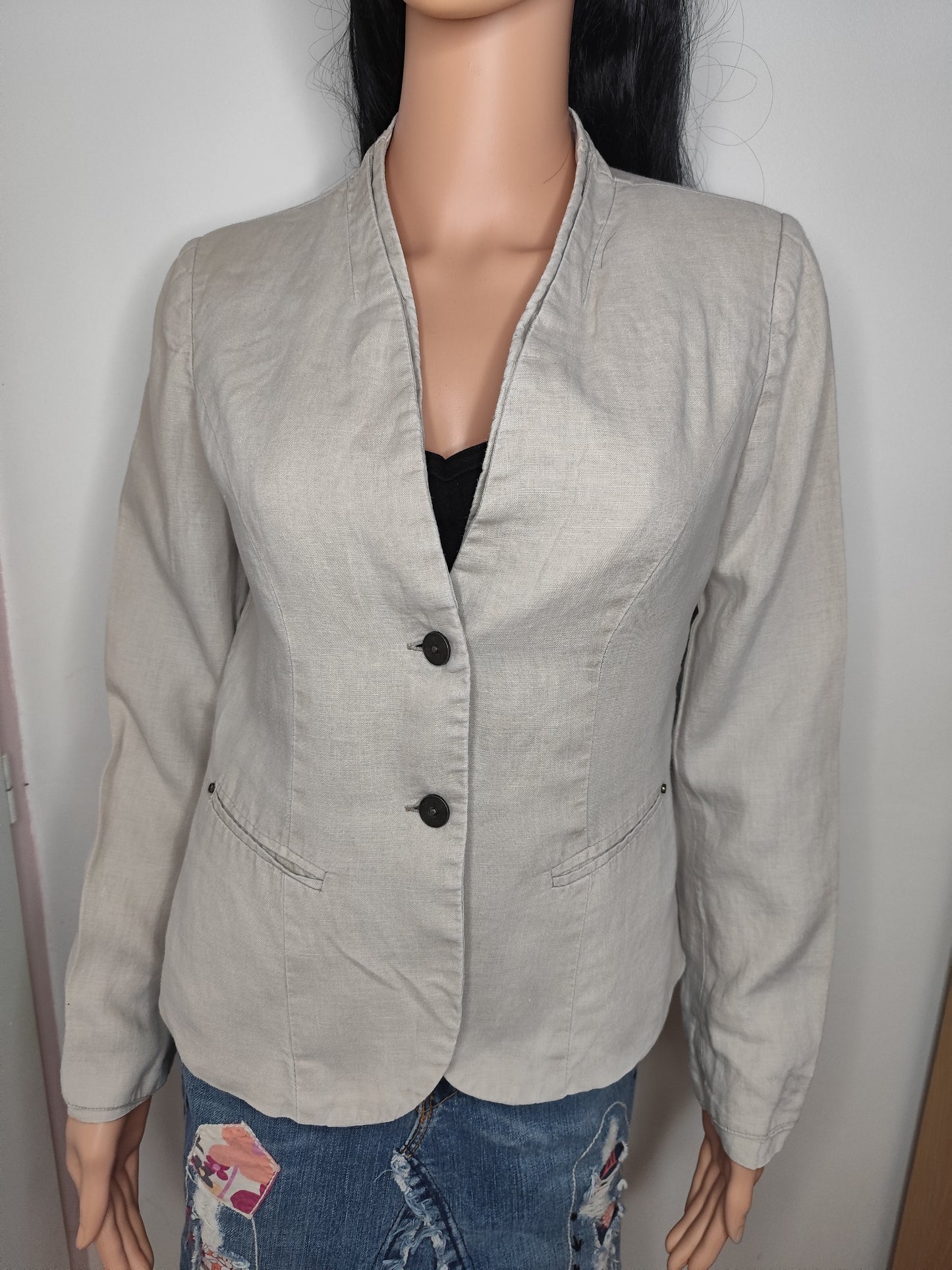 Veste Blazer en Lin DDP – Élégance Naturelle et Légèreté - Taille 36/38