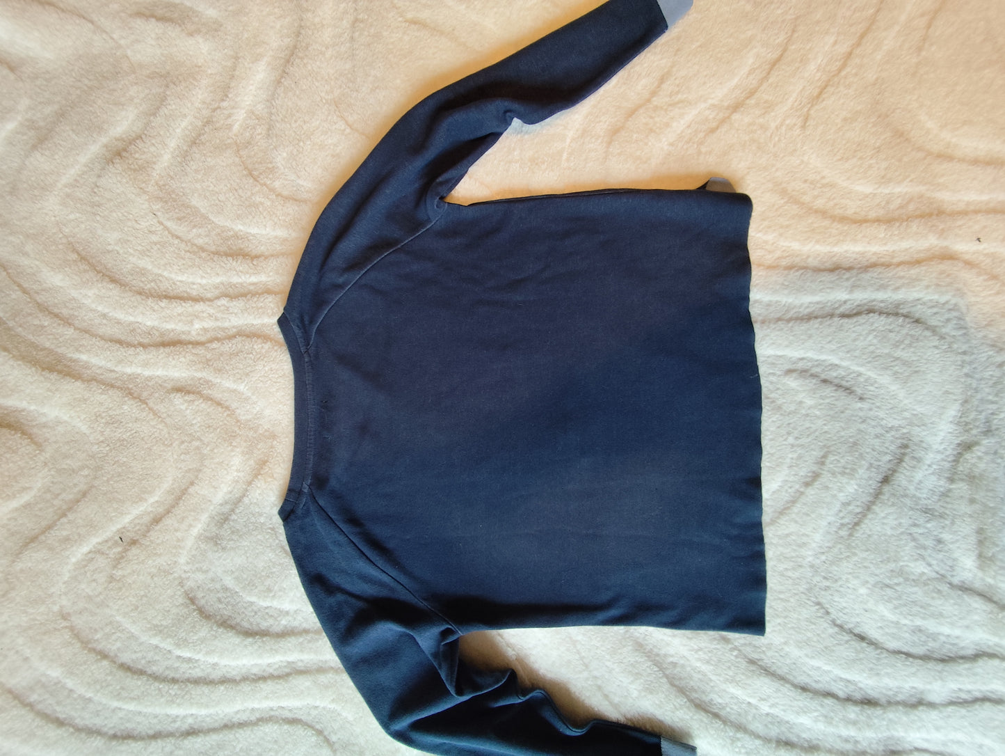 Sweat fin oversize Creeks – Bleu – Taille S