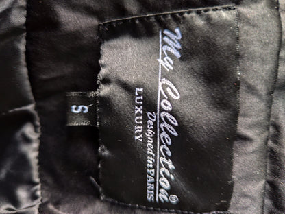 Trench noir satiné My Collection – Taille 36/38