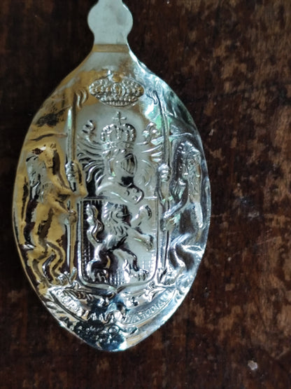 Porte-clés cuillère vintage blason Blois