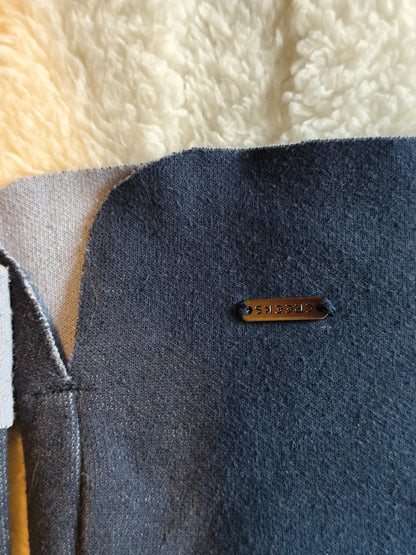 Sweat fin oversize Creeks – Bleu – Taille S