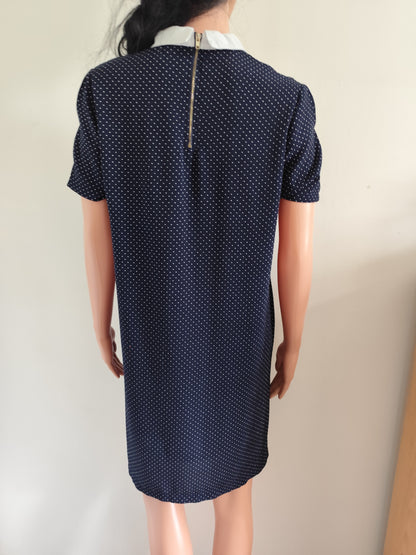 Robe GOA à col Claudine – Esprit rétro chic - Taille 38/40