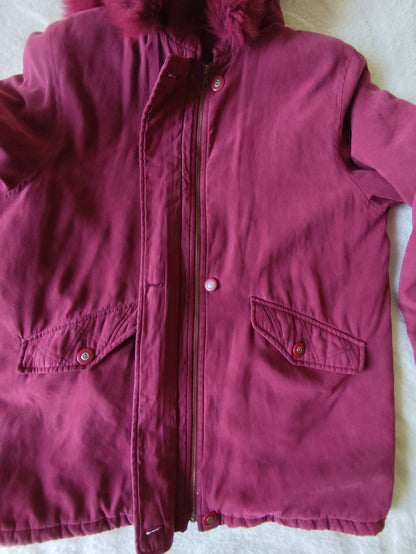Parka bordeaux Un Jour Ailleurs – Taille 44
