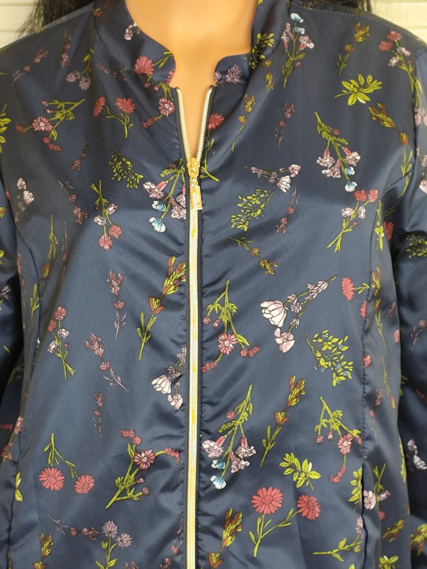 Blouson léger fleuri Nathalie Andersen by Damart - Taille 42/44