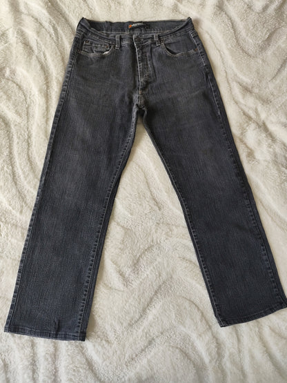 👖 Jean Flare Noir Vitamina – Élégance et Style Rétro - Taille 40/42