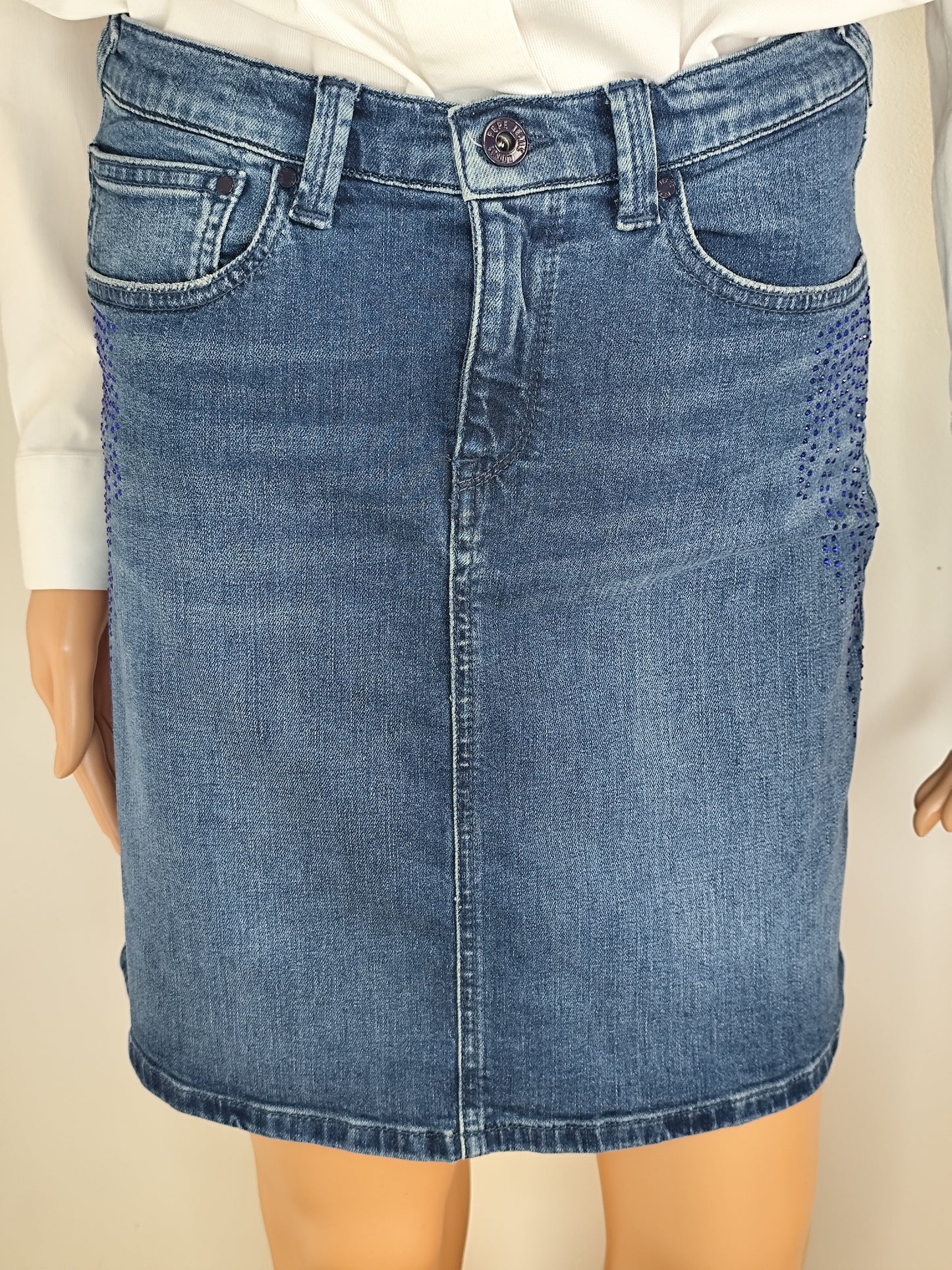 👗 Jupe en jean Pepe Jeans – Intemporelle et stylée - Taille 38 👗