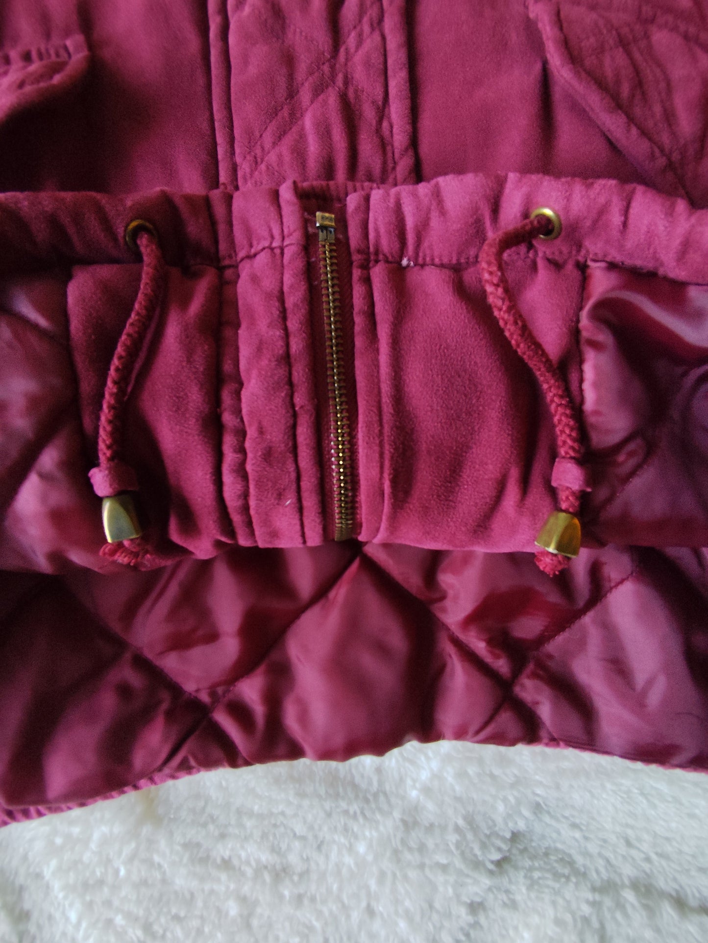 Parka bordeaux Un Jour Ailleurs – Taille 44