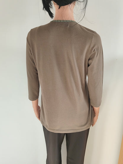 Veste CELAYA brodée et perlée – Élégance et raffinement - Taille 38/40